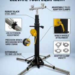 中型燈光升降架 Medium Lifting Tower 最高4.5米 龍門架支柱